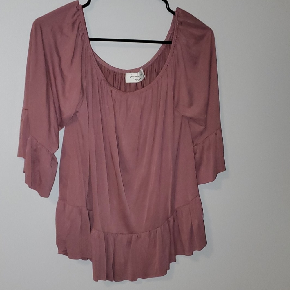 Off the shoulder shirt